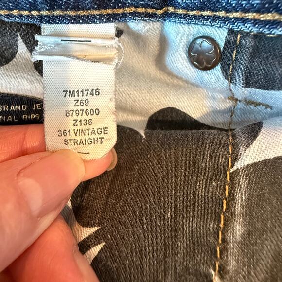 Lucky Brand 361 Vintage Straight Jeans Men’s 40x32 Medium Wash Denim - Picture 9 of 13